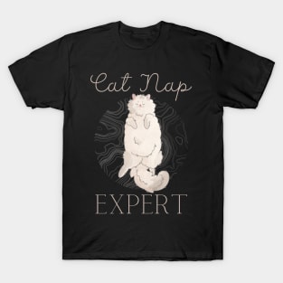 Cat Nap Expert - Persian cat Furbaby T-Shirt